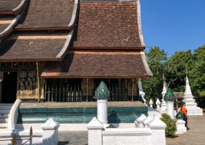 Tempelgelände des Wat Xieng Thong Luang Prabang