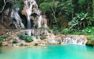 Kuang Si Wasserfall Laos