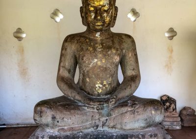 Pha That Luang - Buddha-Statue