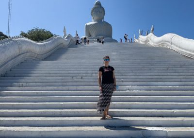 Die Treppe zum Big Buddha auf Phuket