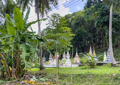 Wat Maduea Wan auf Ko Phangan - Friedhof