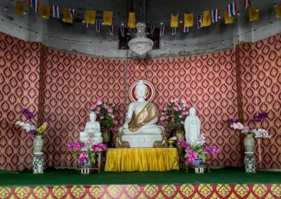 Wat Ruese Pa Saeng Tham auf Ko Phangan: das Innere der Stupa