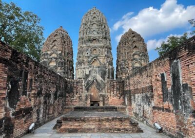 Tempelruinen im Khmer-Style